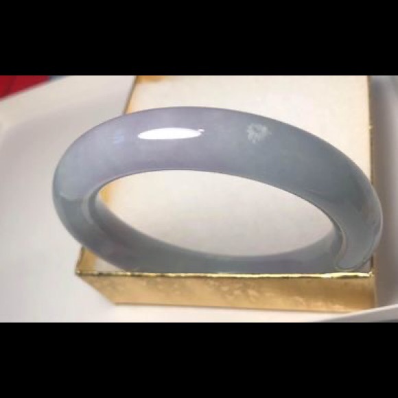 COPY - Genuine Burmese Lavender Jadeite Jade Bracelet Bangle 59mm 老坑A货翡翠手镯紫罗兰缅甸… - Picture 13 of 15